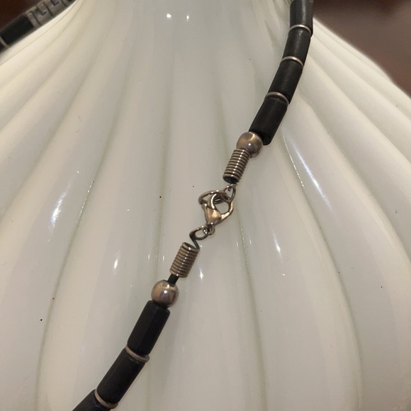 18” Black & Silver Necklace - Picture 3 of 3